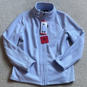 Andrew Marc Light Blue Zip-Up Jacket